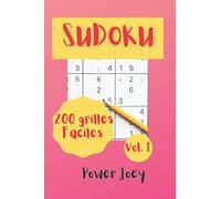 Sudoku: 200 grilles Faciles | Vol. 1 | sudoku de poche niveau facile avec solutions | petit format 6 x 9 pouces
