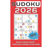 Sudoku 2026: 365 Days, 365 Puzzles - A Year of Sudoku Fun