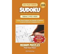 Sudoku 365 Plus - Medium Edition (2026): 365 Medium Sudoku Puzzles for Daily Brain Training