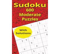 Sudoku 600 Moderate Puzzles
