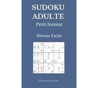 Sudoku adulte petit format: Sudoku facile