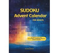 Sudoku Advent Calendar for Adults: 24 Days of Calm and Reflection - A Waldorf-Inspired Advent Journey