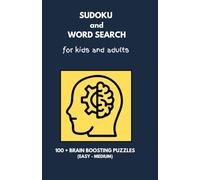 SUDOKU and WORD SEARCH for teens and adults100