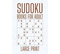 Sudoku Books for Adults Large Print: 200 Large Print Puzzles to Sharpen Your Mind | A Thoughtful Gift for Seniors, Friends & Family