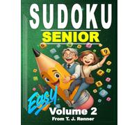 Sudoku Books for Seniors: VOLUME 2, Platinum Edition, Easy, Very Large Puzzle Grid, Sudoku for Seniors. Brain Games. Ultimate mental stimulation. Great for Adults and Teens too.
