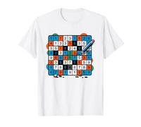 Sudoku Brain Always Solving Nine Player Puzzle T-Shirt