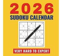 Sudoku Calendar 2026 Page a Day: 365 Puzzles