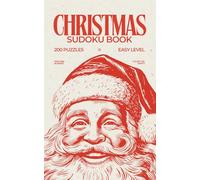 Sudoku Christmas Edition - 200 Easy Sudoku Books for Adults Large Print: The Perfect Stocking Stuffer for Seniors