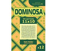 Sudoku Dominosa - 200 Logic Puzzles 11x10 (Volume 12)