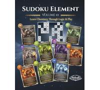 Sudoku Element - Volume 10: Advanced Chemistry Structure Puzzles