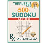 Sudoku for Adults Large Print: 500 Puzzles from Easy to Hard: Daily Brain Training with Large Print Clean 4-Per-Page Grids & Full Solutions for Focus, Memory & Stress Relief, Vol.1
