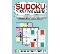 Sudoku for Adults, mix of Jigsaw_killer_Windoku: Jeert Puzzle Series