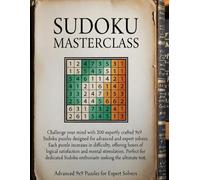 Sudoku for Adults & Seniors - Expert Level Puzzle Book: Extreme Sudoku Puzzles for Brain Training, Logic Skills & Relaxation