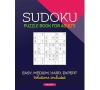 Sudoku For Adults: Sudoku Book for Adults with more than 500 Sudokus: 4 Difficulty Levels (Easy, Medium, Hard and Expert), Includes solutions, Perfect ... improve concentration and exercise your mind.