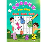 Sudoku for Kids: Train Your Brain with 5 Levels of Sudoku - The Perfect Puzzle Book for Kids Ages 8-12!