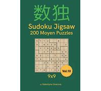 Sudoku Jigsaw: 200 Moyen Puzzles 9x9 vol. 10