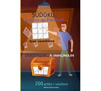 Sudoku la boîte de pandore: Casse tête pour adultes niveau expert- 200 grilles + solutions - de diabolique à inhumain - taille: 16 x 23 cm - passionné de chiffres