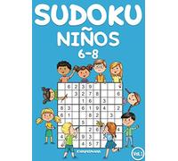 Sudoku Niños 6-8: 200 Sudokus para niños de 6 a 8 años - con soluciones