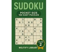 Sudoku Pocket Size 100 Easy Puzzles: Travel Size Brain Games for Adults - Volume 2