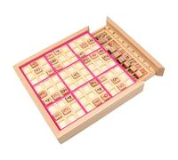 Sudoku pour Les Enfants, Puzzles Sudoku colorés avec tiroir, Jeux de société en Bois éducatifs pour la Maison, l'école, Le Voyage, Le Style-2, Les Enfants, Les Puzzles