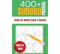 Sudoku Puzzle Book: 400+ Puzzles | Easy to Hard | 6×9 Pocket Edition | For Adults, Teens & Seniors