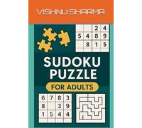Sudoku Puzzle Book for Adults: 100+ Fun and Challenging Sudoku Puzzles to Train Your Brain, Improve Focus, and Relax - Suitable for All Skill Levels