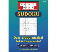 Sudoku Puzzle Book: Over 1,000 Sudoku Puzzles from easy to difficult