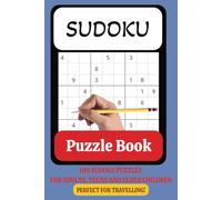 Sudoku Puzzle Book: Sudoku Puzzle Book - Easy to Medium | 50 Puzzles for Adults, Older Children & Seniors | Brain Training, Focus & Relaxation | 6x9 inches, 100 Pages | Great for Gifts & Travel