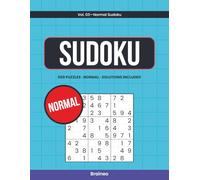 Sudoku Puzzle Book, Volume 3: 600 Normal Sudoku Puzzles for Adults and Seniors, Large Print, 8.5 x 11 Inches, Solutions Included