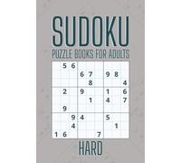 Sudoku Puzzle Books for Adults Hard: Tough Sudoku Brain Games | 200 Hard Puzzles in 125 Pages | Ideal Gift for Smart Friends & Family