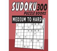 Sudoku Puzzle Books Medium To Hard 300