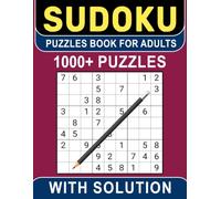 Sudoku Puzzles Book For Adults with Solution: Complete Solutions for Easy Answer Checking and Enjoyable Brain Exercise