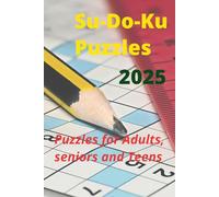 Sudoku Puzzles for Adults Large Print: Book with Sudoku for Teens and Seniors. Big Print-One Puzzle per Page for 2025