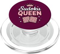 Sudoku Queen Puzzle Lover, Joli Design de Jeu de logique PopSockets PopGrip pour MagSafe