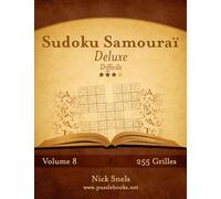 Sudoku Samouraï Deluxe - Difficile - Volume 8 - 255 Grilles