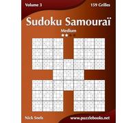 Sudoku Samouraï - Medium - Volume 3 - 159 Grilles