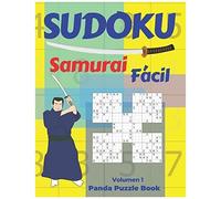 Sudoku Samurai Facil - Volumen 1: Juegos De Lgica Para Adultos