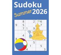 Sudoku Summer 2026: Easy to Hard 90 Puzzles and Solutions | 3 Months of Sudoku | 6x9 inches | 180 Pages...Gifts for Seniors, Adults and Teens
