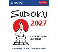 Sudoku Tagesabreißkalender 2027 - Das Kult-Rätsel aus Japan: mit täglichen Rätseln. Tageskalender zum Abreißen für Rätselfreunde. Aufstellkalender 2027: Rätselspaß mit dem Abreißkalender für jeden Tag