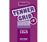Sudoku Tenner Grid - 200 Easy Puzzles 10x5 (Volume 8)