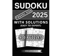 Sudoku with solutions for adults: A Travel Size Sudoku Book 4x6 inches with Solutions | 400 Engaging Sudoku, Ranging from Easy to Very Hard