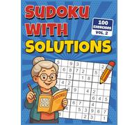 Sudoku with Solutions: Medium-level logic games with solutions for steady progression