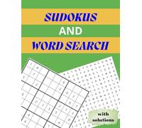 Sudokus and Word Search 4.0: small book with sudokus and word search for travel. Especially for Adults ans Seniors