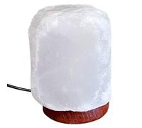 SudoreWell® Lampe à sel blanche avec USB Halit - 10 cm