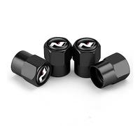 SUDORF 4 Pièces Métal Capuchon de Valve Pneu Voiture pour Hyundai N Line I20 I30 IX35 Tucson Elantra Kona Santafe Résistant à la Corrosion Voiture décoration Accessoires,B