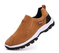 Sudychen Homme Slip on Chaussure Basket sans Lacets Chaussures de Course Sport Legere Sneakers Outdoor Running Fitness Gym