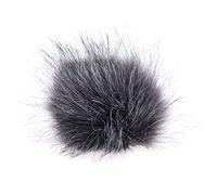 SueaLe Boule de micro portable en maille pour microphone en maille - Housse en mousse pour pare-brise pour microphone enregistreur ZOOM H5 H6