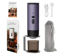 SueaLe Compacts Machine à café à capsule électrique 90 °C Technologie de chauffage automatique Rechargeable par USB pour un style de vie mobile Machine à café portable pour bureau