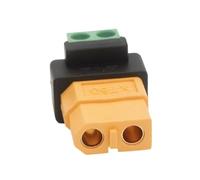 SueaLe Connecteur XT60 sans soudure portable 10 A femelle vers 2 broches pour appareils UAV systèmes de charge solaire Vert