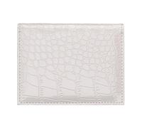 SueaLe Élégant étui à cartes en polyuréthane fonctionnel et tendance, portefeuille compact organisé pour un usage quotidien et protecteur de cartes, blanc, Beauté de masse